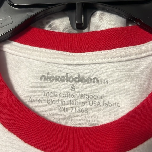 Nickelodeon Kristy Krab white short sleeve tshirt-size S - Picture 3 of 3